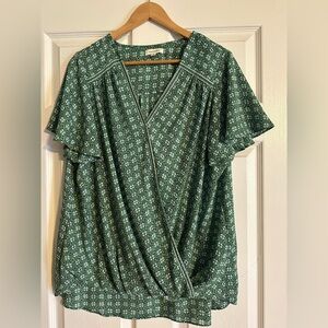 Beautiful Wrap Blouse